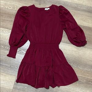 Entro Deep Red Dress